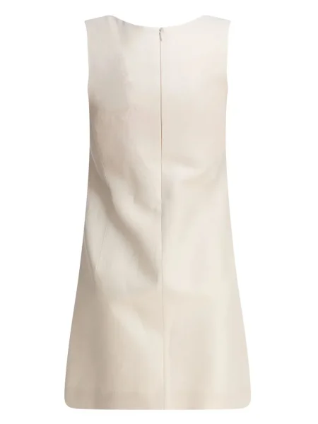 Rochie fără mâneci Sandbeige fără mâneci de costum