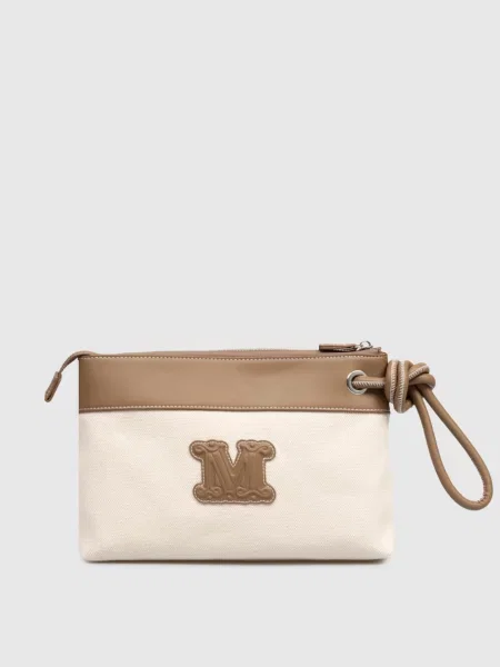 Клатч Max Mara бежевий