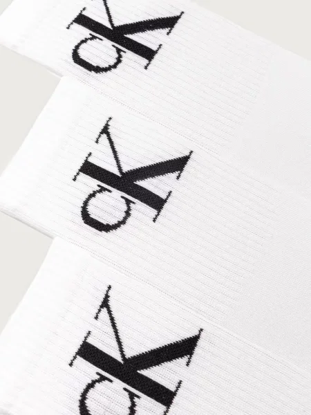 Calvin Klein Jeans ponožky dámske biela