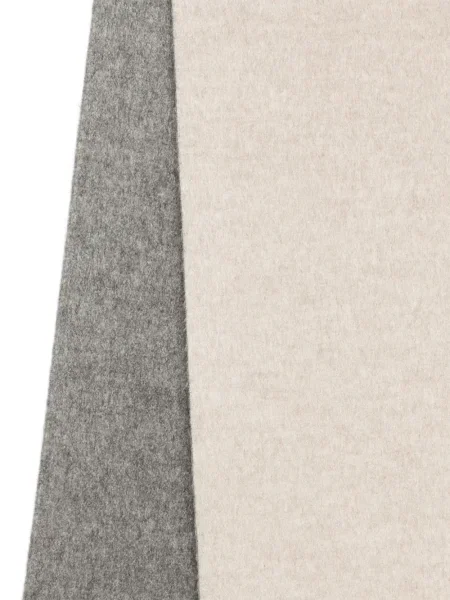 Reversibil fular Corneliani gri