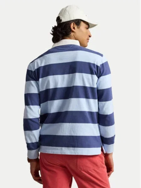 Polo Ralph Lauren Polo majica The Iconic Rugby modra
