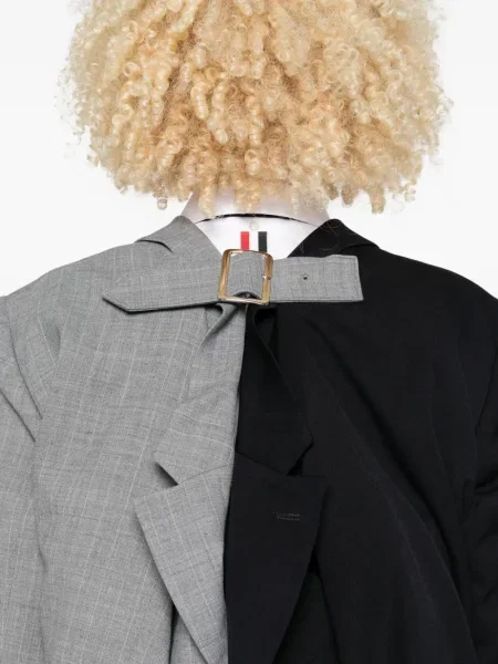 Geacă Comme Des Garçons cu dungi negru