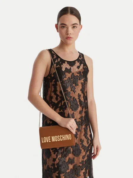 LOVE MOSCHINO Kabelka hnedá