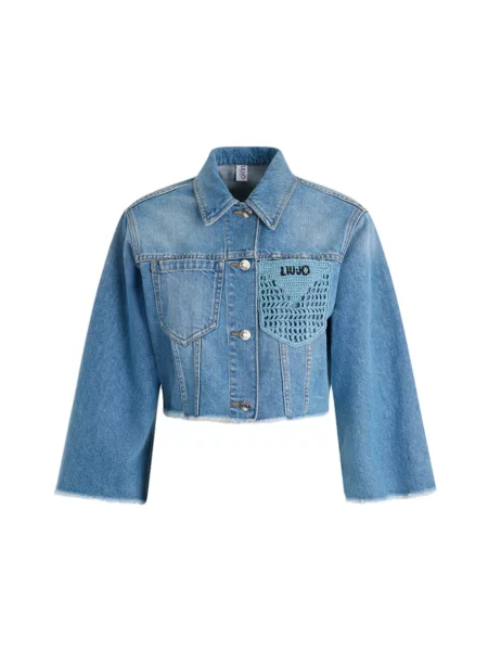 Kurtka jeansowa Liu Jo niebieska