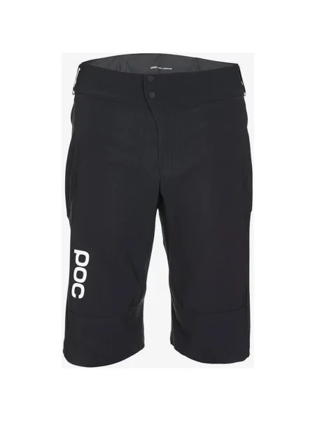 Spodenki MTB POC Essential bez kozicy XS czarne