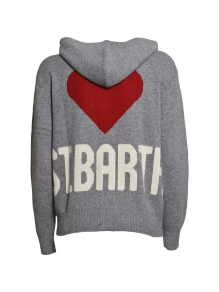 Bluza z kapturem dziecięca Mc2 Saint Barth szara