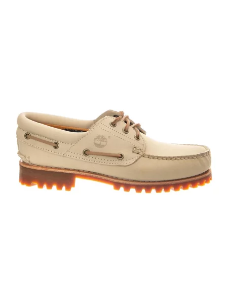 Półbuty Timberland skórzane beżowe