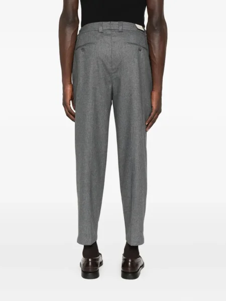 Pantaloni Briglia 1949 plisate gri