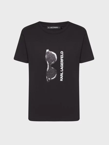 Футболка Karl Lagerfeld чорний