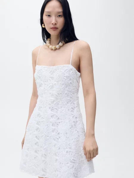 Сукня міні MANGO білий