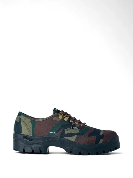 Sneakerși Oamc cu model camuflaj verde