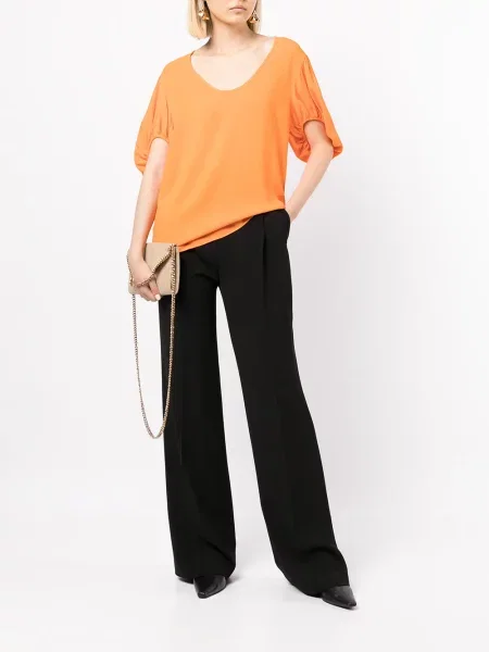 Top Stella Mccartney oranžový