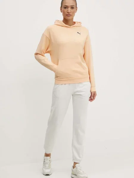 Puma μπλούζα BETTER ESSENTIALS πορτοκαλί