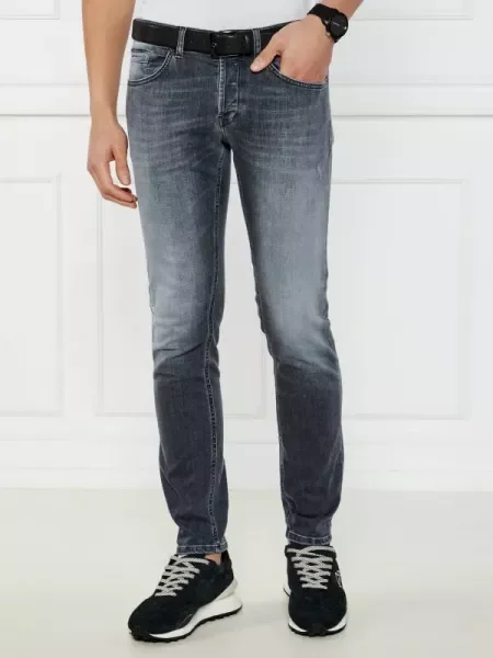 DONDUP made in Italy Blugi GEORGE | Skinny fit gri