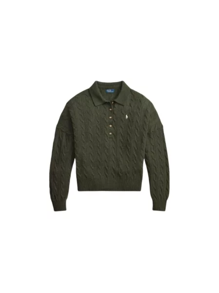 Sweter Ralph Lauren wełniany zielony
