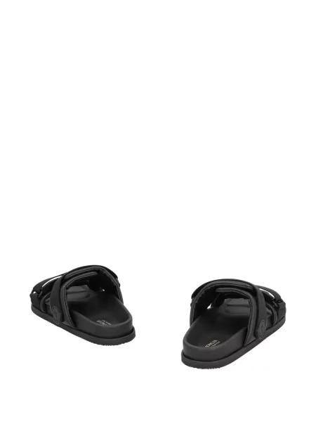 Sandale Moncler din piele negru