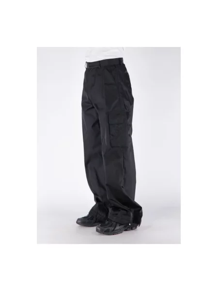 Haftowane spodnie Off-white białe