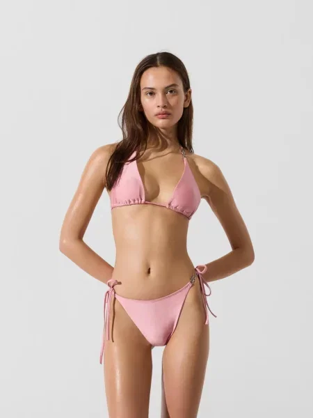 Karl Lagerfeld Bikinové nohavičky svetloružová