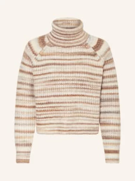 Mrs & Hugs Golf Cropped beige beżowy