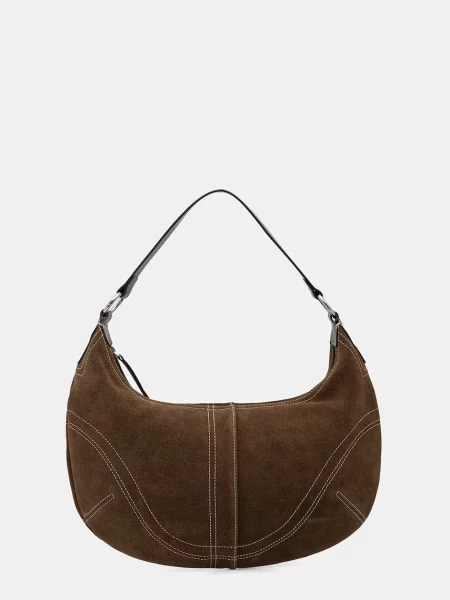 Torbica iz semiša Answear.LAB rjava