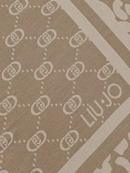 Liu Jo Fular Stola Jacquard Mon bej
