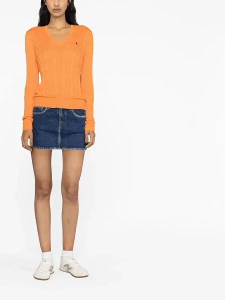 Megztinis Polo Ralph Lauren oranžinė