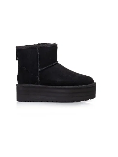 Sneakerși Ugg din piele negru