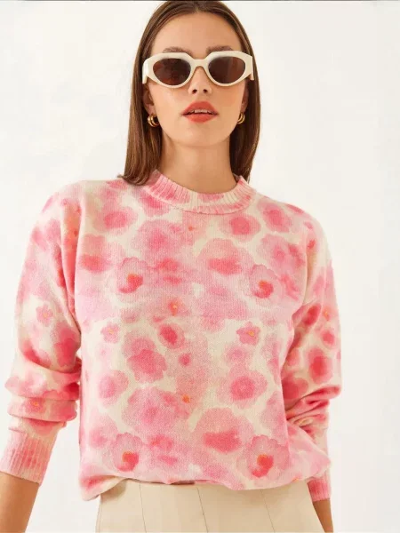 Bianco Lucci Pulover Pullover mešane barve
