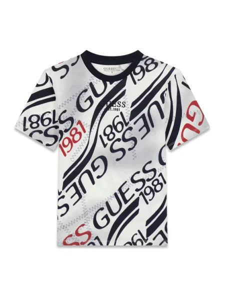 Guess Póló Oversize fehér