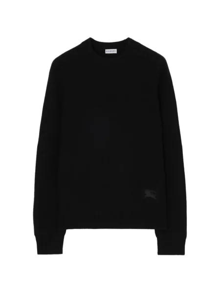 Pulover Burberry din cașmir negru