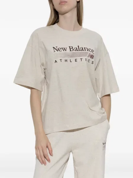 Τρέξιμο μπλούζα New Balance με σχέδιο με κορδόνι
