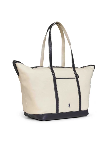Torebka Polo Ralph Lauren beżowa