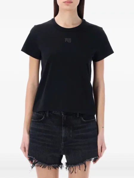 Tricou Alexander Wang cu autograf negru