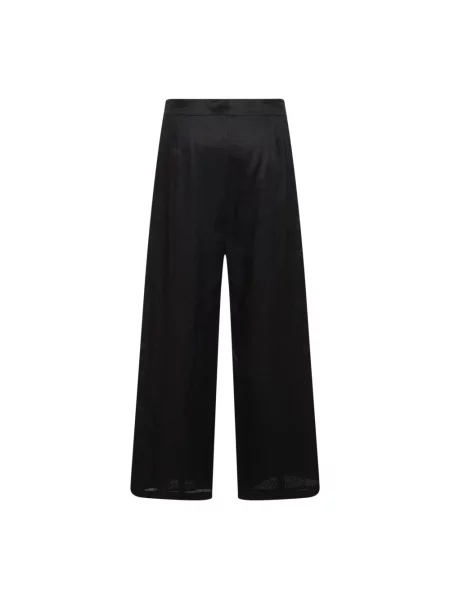 Spodnie Max Mara Studio czarne