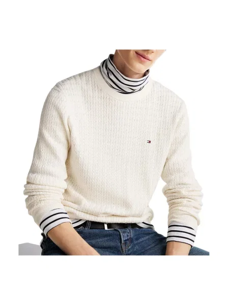 Pulover Tommy Hilfiger bej