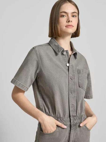 Kombinezon o kroju regular fit w wyglądzie denim model Fillipa' Jjxx