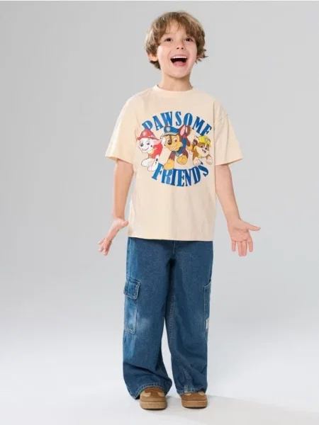 Sinsay Tričko PAW Patrol béžová