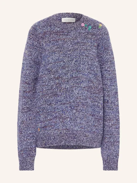 Dries Van Noten Sweter blau