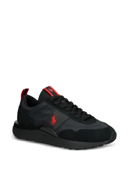 Sneakers Polo Ralph Lauren με κέντημα μαύρο