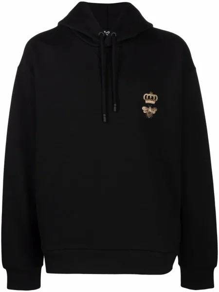 Hanorac cu glugă Dolce & Gabbana negru