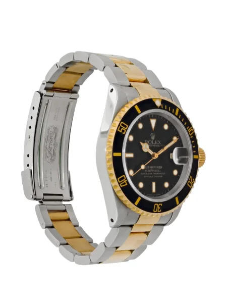 Неръждаема стомана часовници Rolex черно