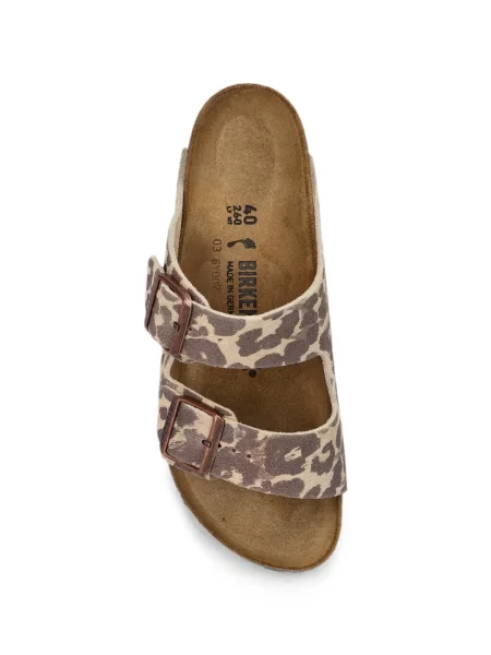Sandale Birkenstock cu imagine cu model leopard