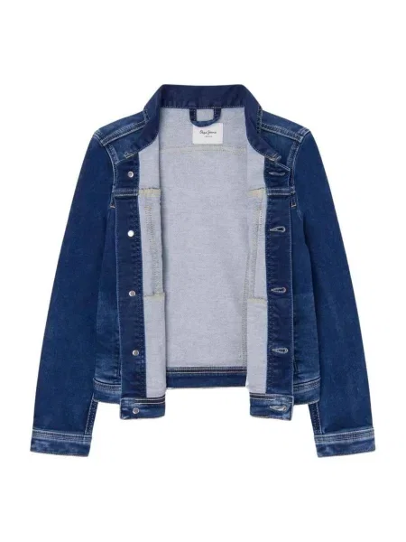 Gyerek denim ruha Pepe Jeans kék
