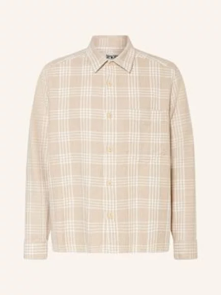 Drykorn Svrchní Košile Dieggo béžová bílá