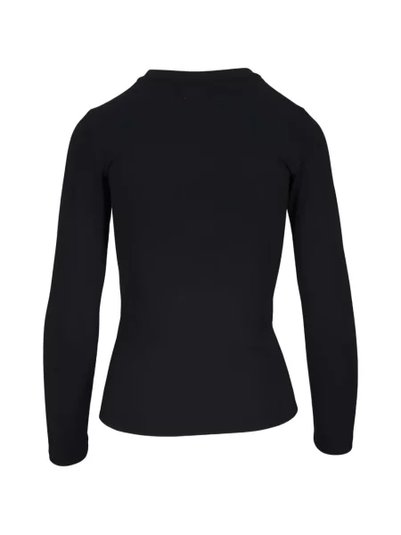 Top L'agence tricotate negru
