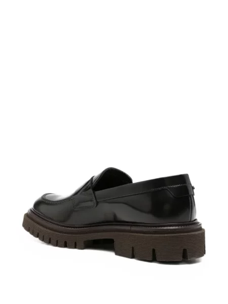 Pantofi loafer Baldinini din piele negru