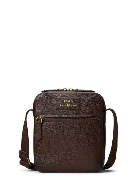 Taška Polo Ralph Lauren hnedá