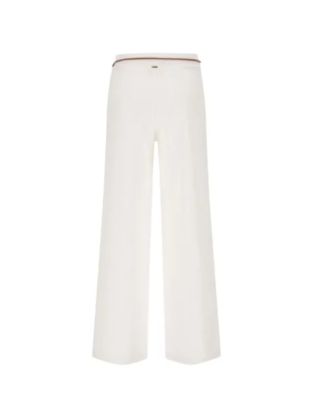 Pantaloni Herno cu legături alb