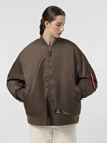 Бомбер Alpha Industries коричневий