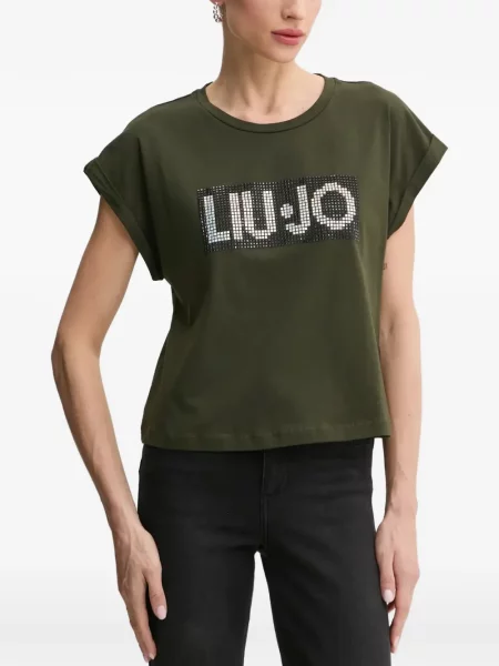 Tricou Liu Jo cu autograf verde